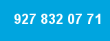 927 832 07 71